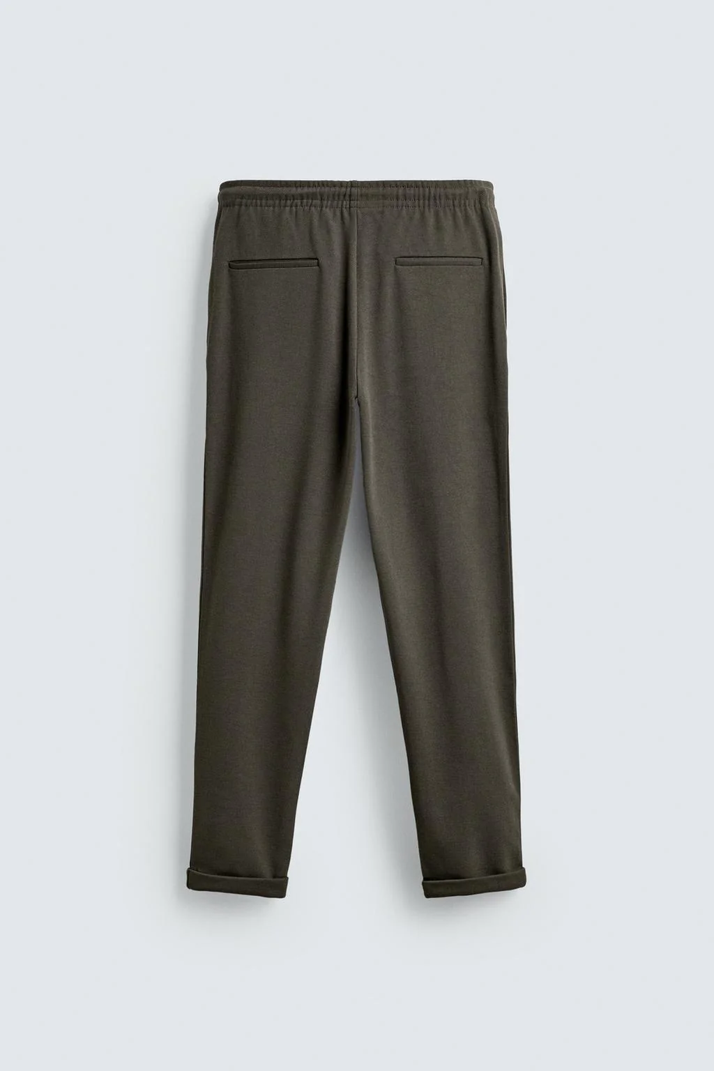 Basic Trousers - Olive - Image 7
