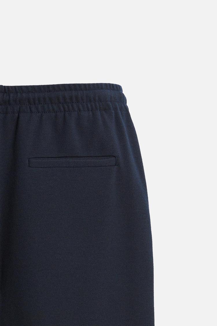Basic Trousers - Navy - Image 7