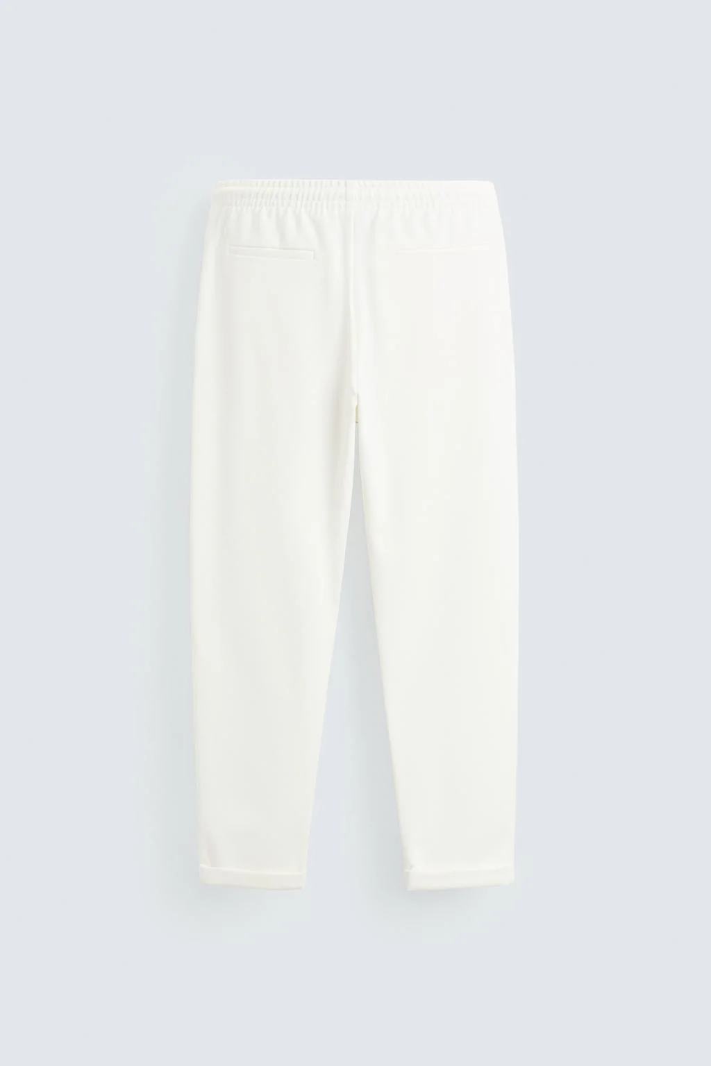Basic Trousers - White - Image 4
