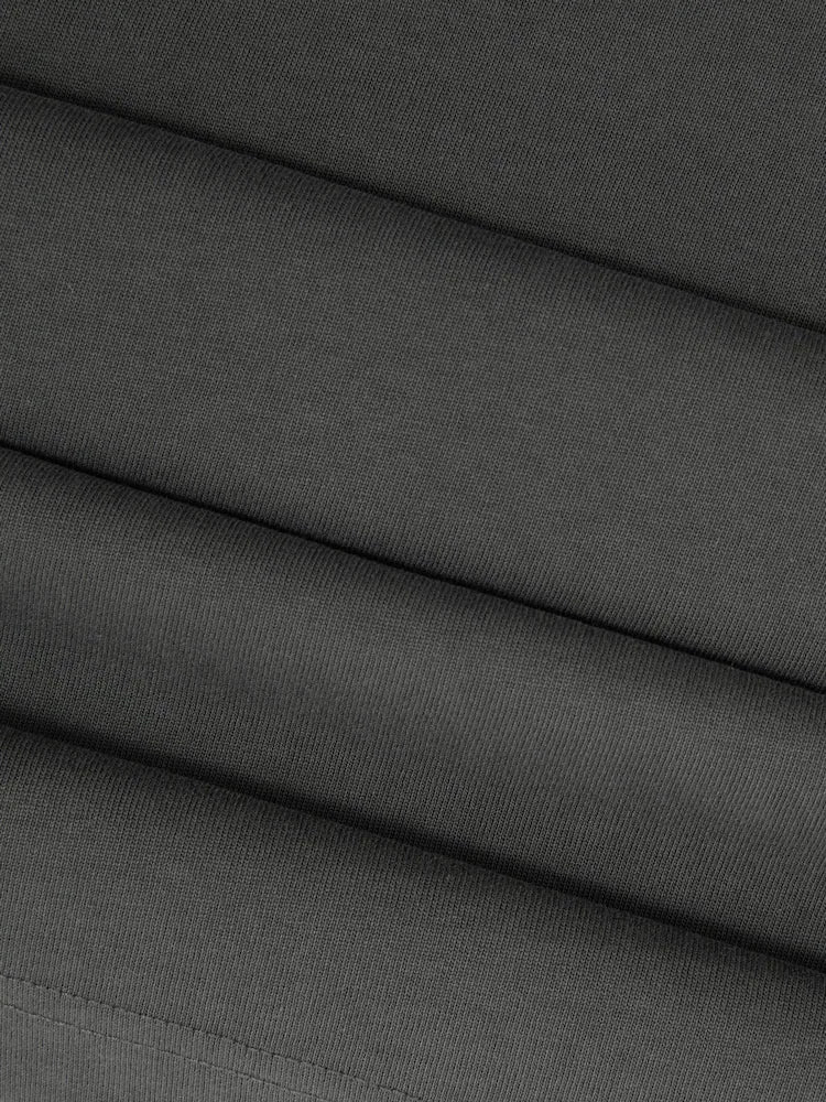 Crew Neck T-Shirt - Dark Grey - Image 5