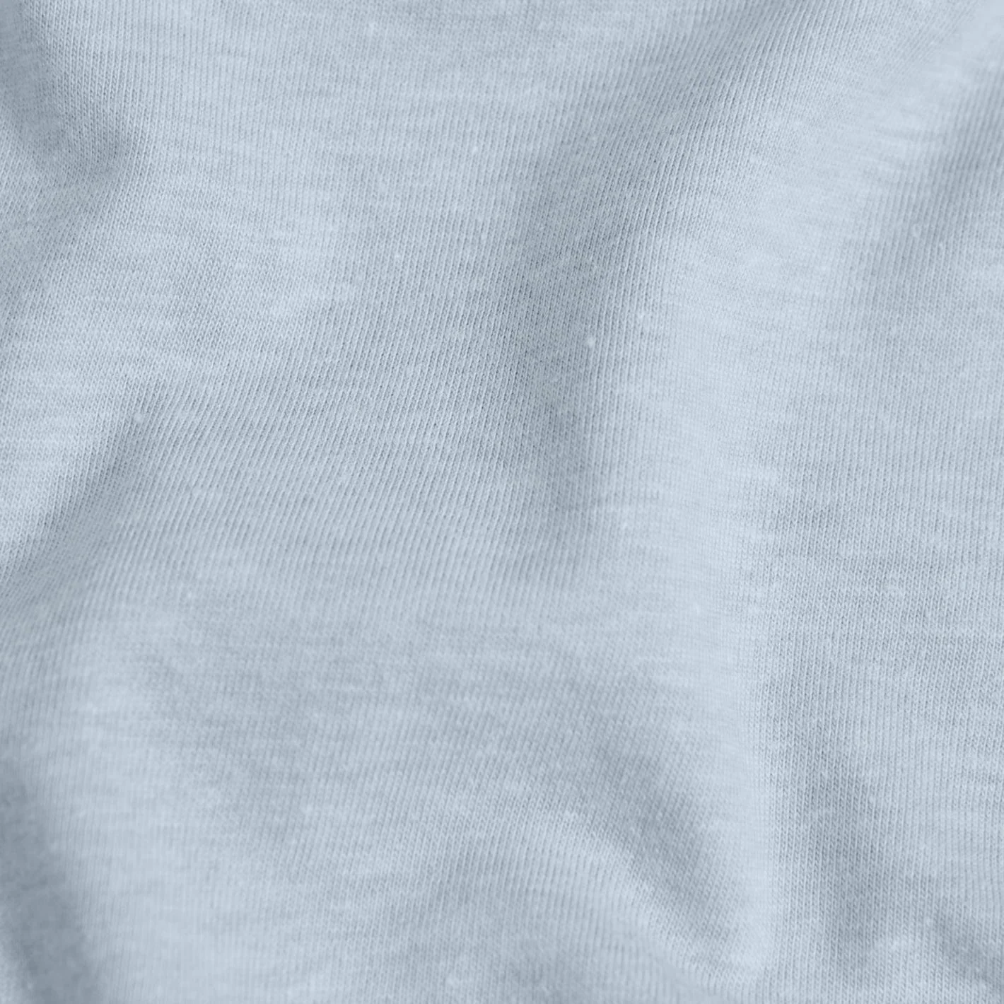 Crew Neck T-Shirt - Powder Blue - Image 5