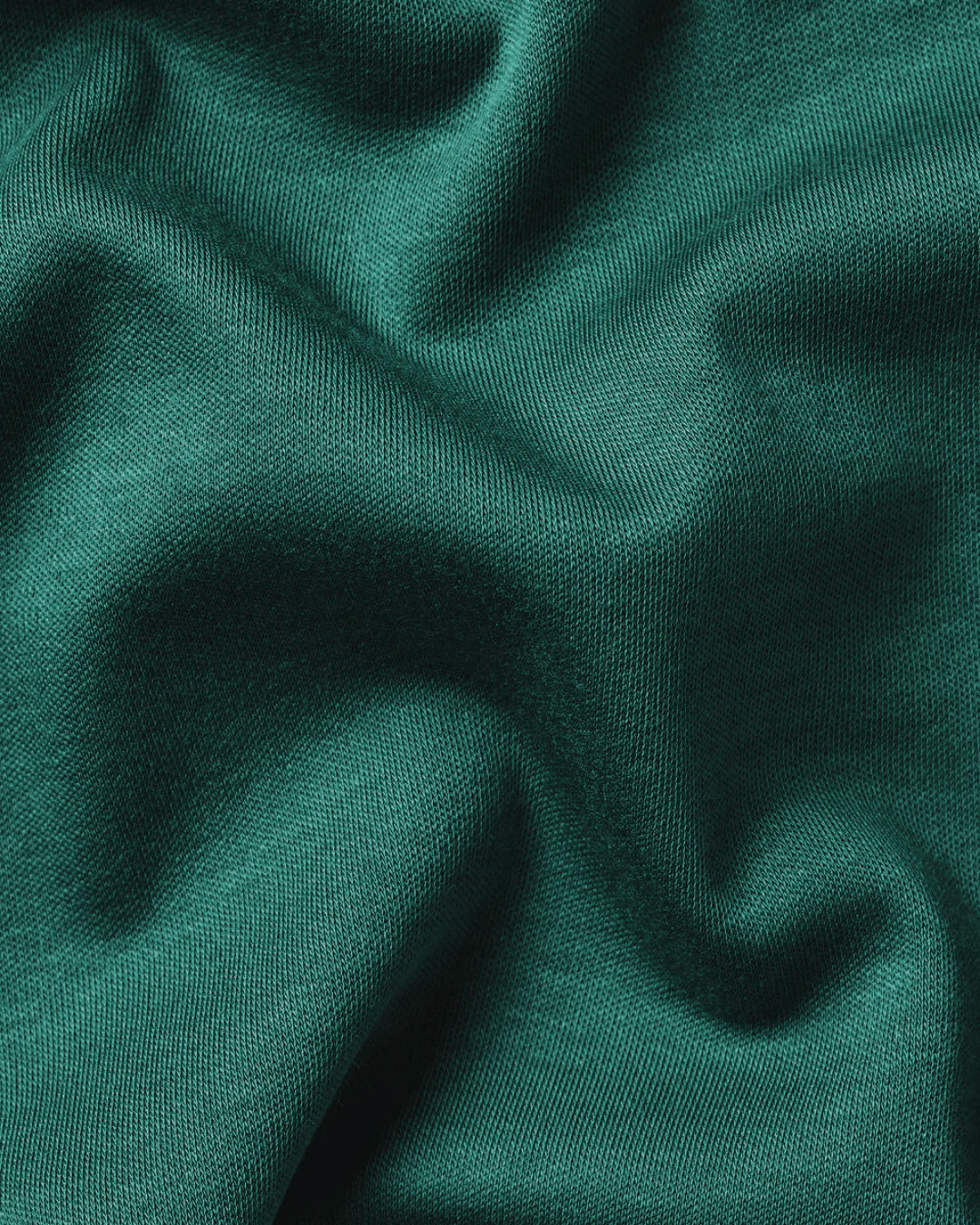 Flat Collar Polo - Forest Green - Image 3