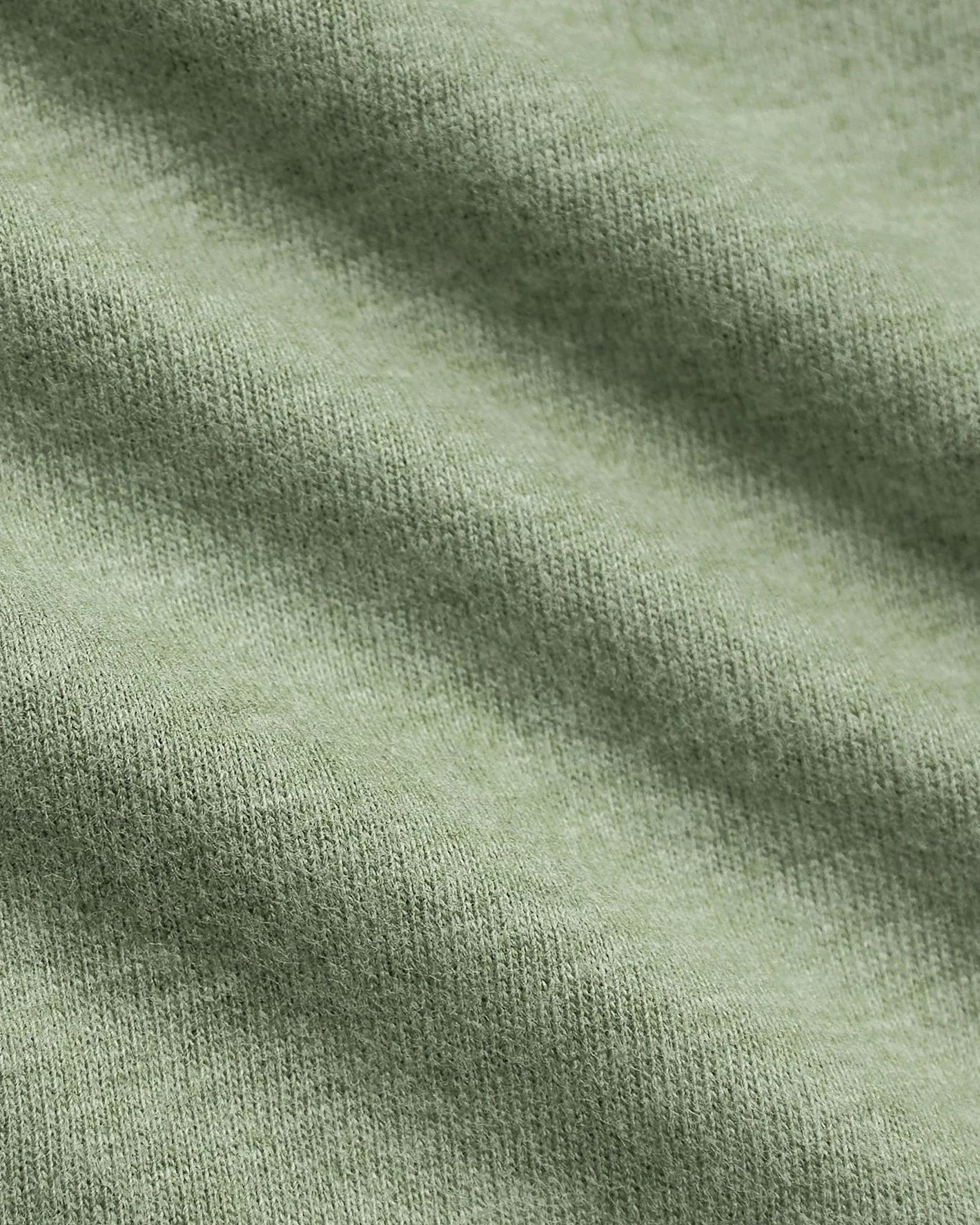 Crew Neck T-Shirt - Sage - Image 10