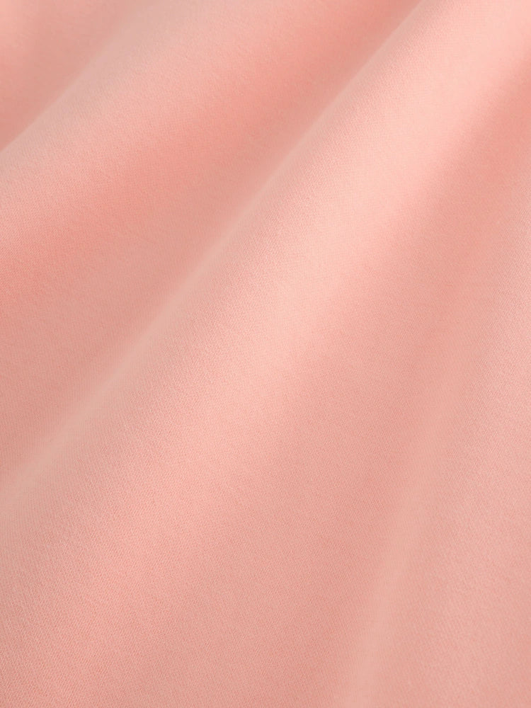 Crew Neck T-Shirt - Peach - Image 3