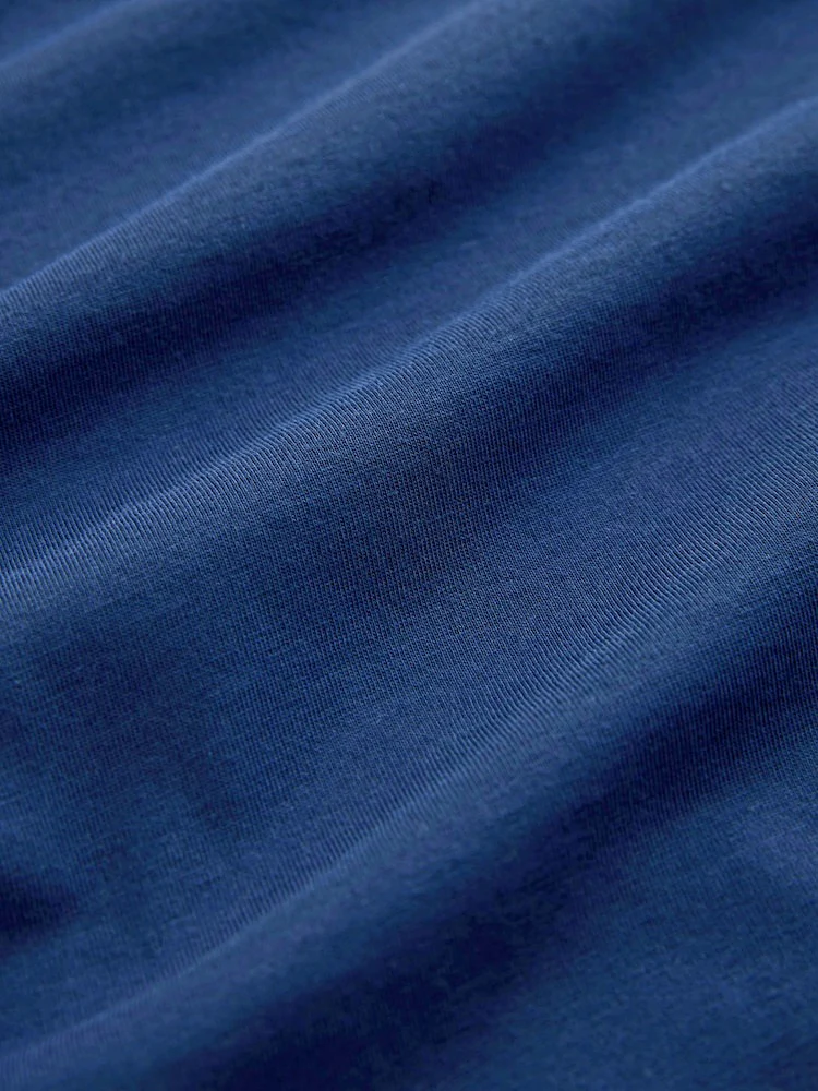 Crew Neck T-Shirt - Royal - Image 5
